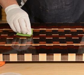 the story of a board an end grain cutting board tutorial, crafts, how to, woodworking projects