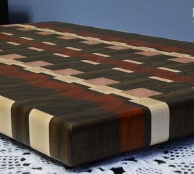 the story of a board an end grain cutting board tutorial, crafts, how to, woodworking projects