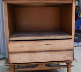 roadside rescued and up cycled office storage, how to, organizing, painted furniture, storage ideas