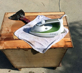 roadside rescued and up cycled office storage, how to, organizing, painted furniture, storage ideas