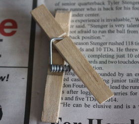 super easy clothespin stars, christmas decorations, crafts