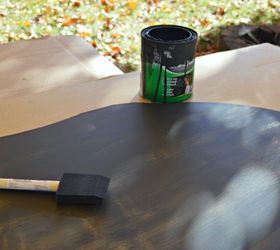 vintage mirror to kitchen chalkboard, chalkboard paint, crafts, diy, kitchen design, wall decor