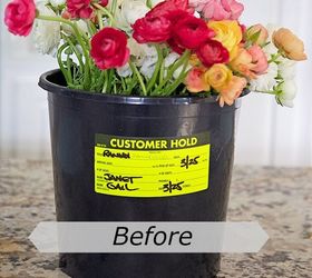 how to transform a flower bucket in under an hour diy, crafts, flowers, gardening, how to