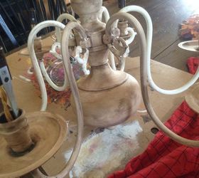 diy brass chandelier makeover on the cheap, how to, lighting, repurposing upcycling