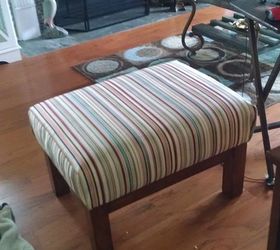 covering an old comfy chair, bedroom ideas, painted furniture