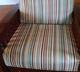 covering an old comfy chair, bedroom ideas, painted furniture