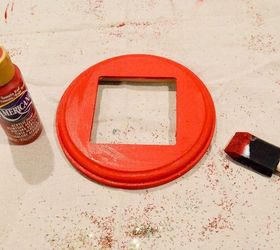 santa s belt buckle decoration, christmas decorations, crafts