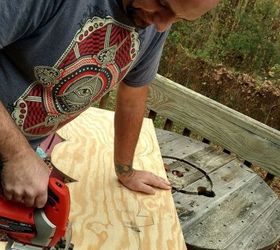 snowman for christmas, christmas decorations, diy, woodworking projects
