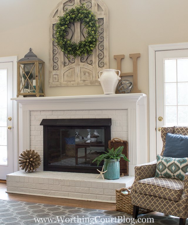Dated Fireplace Makeover Amazing Transformation On A Small Budget