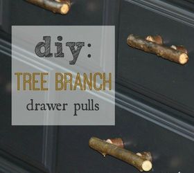 diy furniture handles from tree branches, diy, painted furniture, repurposing upcycling, rustic furniture, woodworking projects