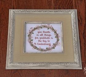 in the frame no 2, chalk paint, crafts, home decor, seasonal holiday decor