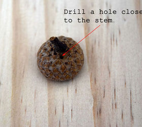 needle felted acorn napkin rings, christmas decorations, crafts, seasonal holiday decor, thanksgiving decorations