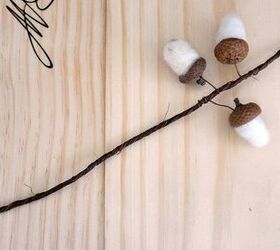 needle felted acorn napkin rings, christmas decorations, crafts, seasonal holiday decor, thanksgiving decorations