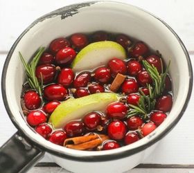 holiday stove top potpourri, cleaning tips, seasonal holiday decor