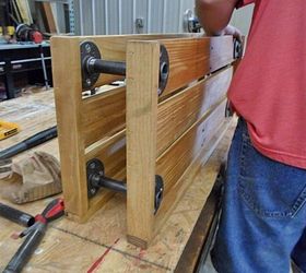 no more shoes littering the entry, diy, pallet, woodworking projects