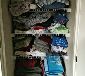 realistic linen closet organization, closet, organizing, storage ideas