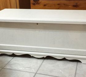 1940 s cedar chest makeover adventure with colors spitchallenge, painted furniture, woodworking projects