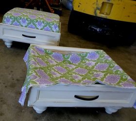 ever wanted to make one of those dresser drawer ottomans, bedroom ideas, diy, painted furniture, repurposing upcycling