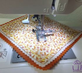 easy fabric coasters, crafts, reupholster