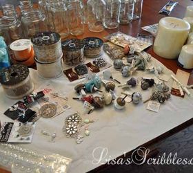 diy christmas upcycling glass jars for gifts, christmas decorations, crafts, repurposing upcycling