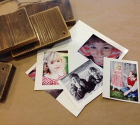 homemade wood scrap photo ornaments, christmas decorations, crafts, seasonal holiday decor