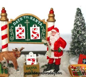 christmas countdown calendar, christmas decorations, crafts