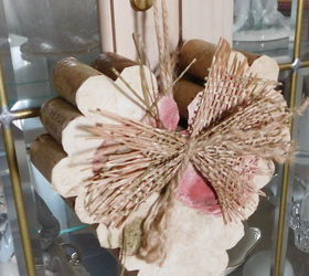 cork heart decor great holiday gift, christmas decorations, crafts, seasonal holiday decor