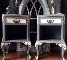 trash to treasure, painted furniture, Fit For A Queen