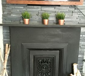 diy 40 wood tv frame works for tvs that tilt and rotate too, concrete masonry, diy, fireplaces mantels, home improvement, painting, woodworking projects