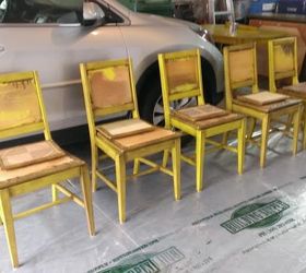 70s dinning table paint upgrade using breakthrough paint, painted furniture