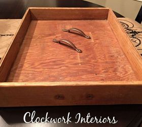 diy state silhouette tray without the use of a cutting machine, crafts, repurposing upcycling