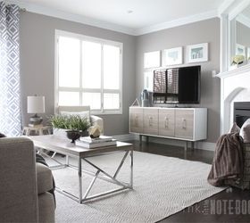 family room gets a cozy makeover before after, home decor, living room ideas