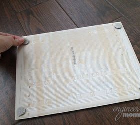 diy snack tray from a ceramic tile, crafts, repurposing upcycling