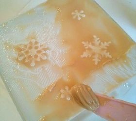 make your own etched glass candleholders, christmas decorations, crafts, how to, seasonal holiday decor