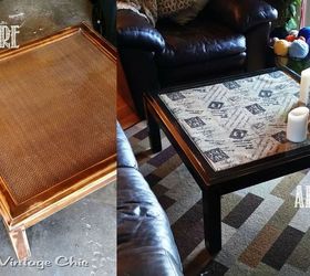 diy upcycled coffee table, painted furniture