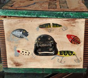 an old box gets a new life, organizing, repurposing upcycling, storage ideas, tools