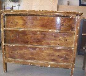 from trash to a treasure, painted furniture