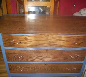 from trash to a treasure, painted furniture