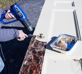 how to restore an old door, diy, doors, painting