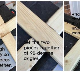 diy handmade christmas tree for tabletop or floor, christmas decorations, crafts, repurposing upcycling, woodworking projects