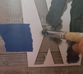 diy clock from a wooden spool, diy, painted furniture, repurposing upcycling, wall decor, woodworking projects