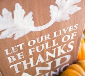full of thanks giving diy wall hanging, crafts, seasonal holiday decor, thanksgiving decorations