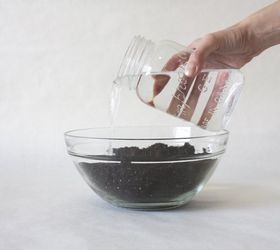 moss ball planters, crafts, gardening, how to, water into earth