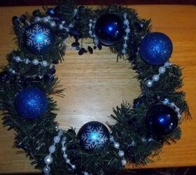hanukkah wreath in progress, crafts, seasonal holiday decor, wreaths