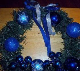 hanukkah wreath in progress, crafts, seasonal holiday decor, wreaths