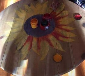 sunshine on our rainy days spitchallenge, painted furniture