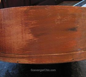 how to make a new cheese box look old, crafts, repurposing upcycling