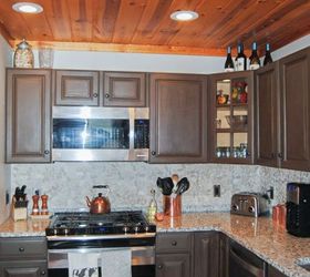 kitchen makeover chalk painting kitchen cabinets, chalk paint, home improvement, kitchen design, painting