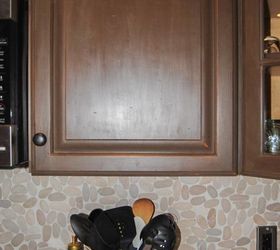 kitchen makeover chalk painting kitchen cabinets, chalk paint, home improvement, kitchen design, painting