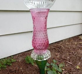so i made this bird bath, crafts, outdoor furniture